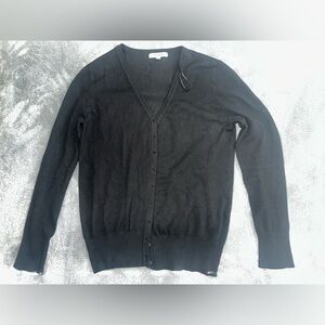 Papaya Black Knit Sweater